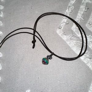 James Avery glass cactus charm